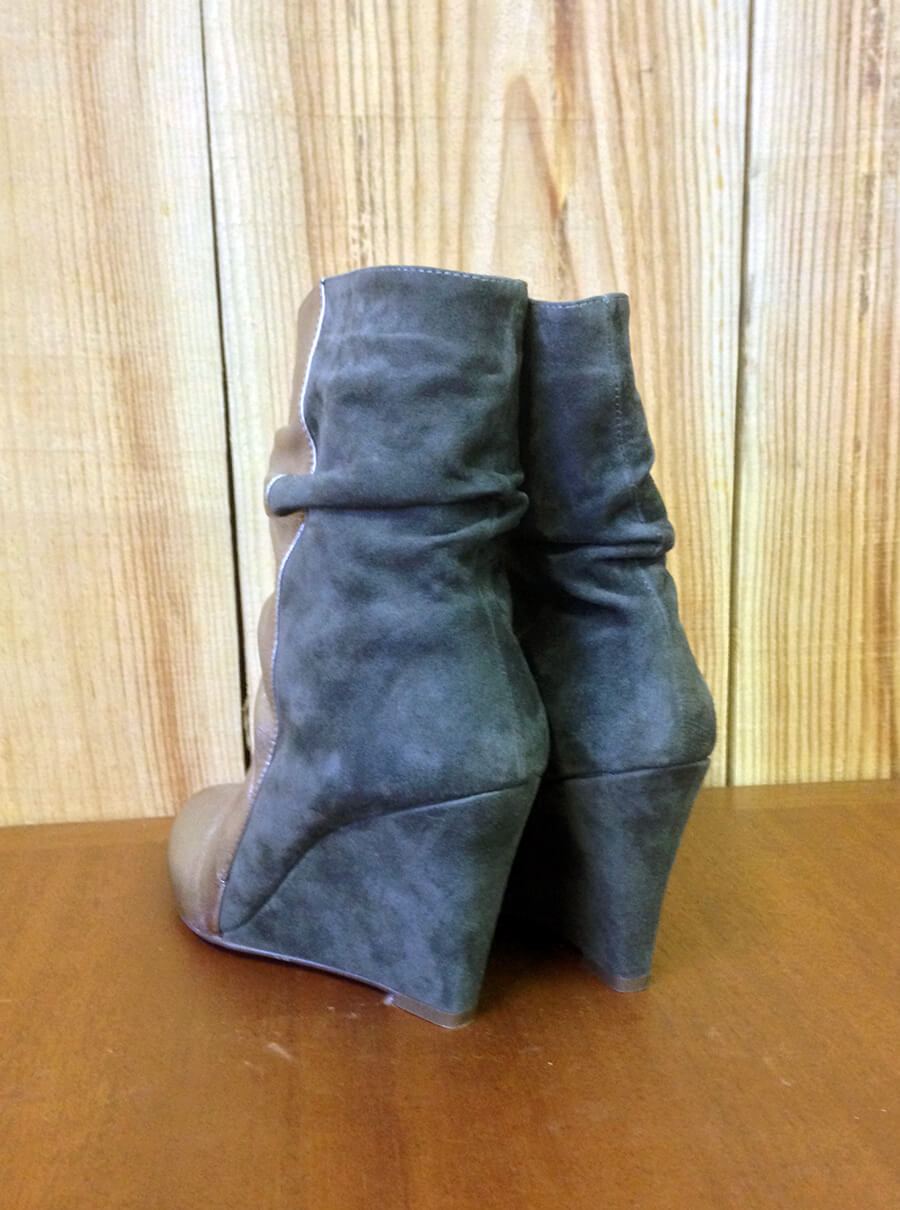 Boots compensés "Marlot" NWB (38,5)