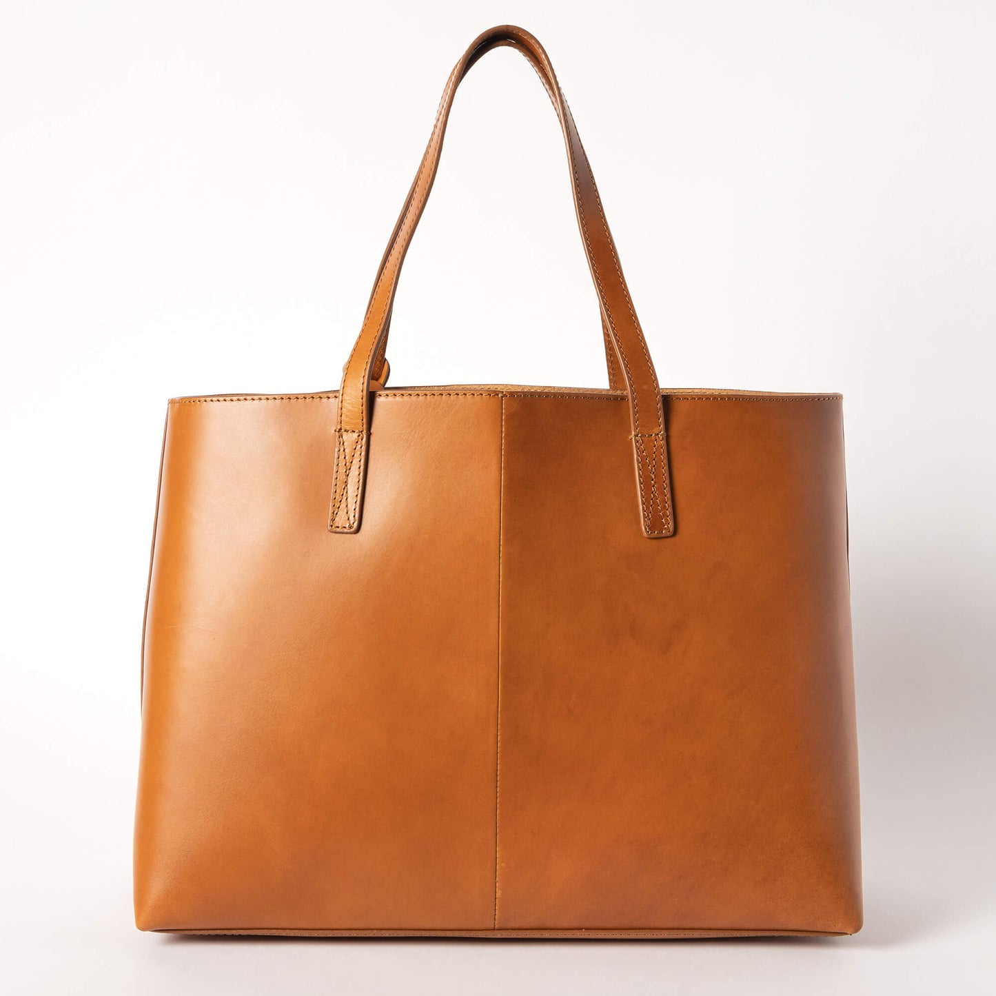 Cabas XL "Sam shopper" cuir cognac