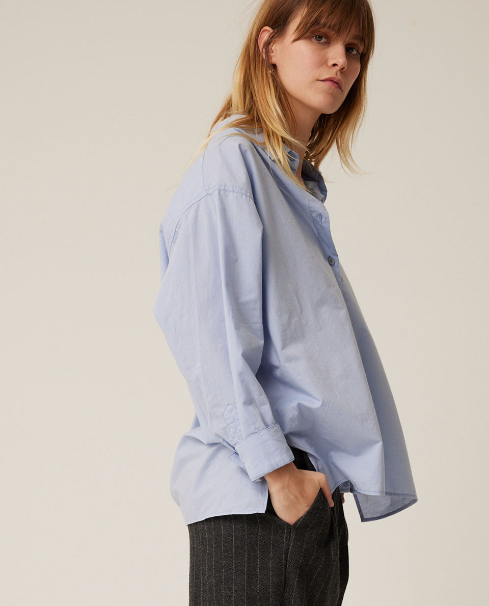 Chemise "Wyoming Nova" - Blue