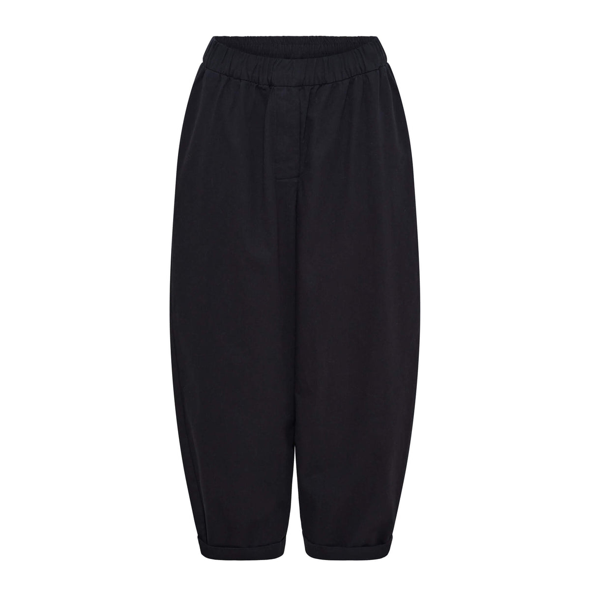 Pantalon barrel "Flora" - Black