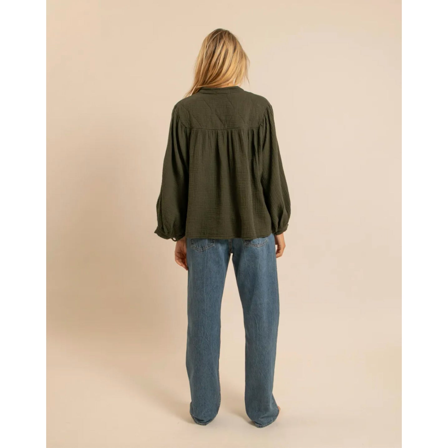 Blouse "Los Angeles" - Kaki