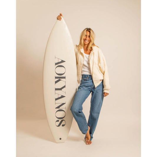 Hoodie-kimono "Washington" - Crème