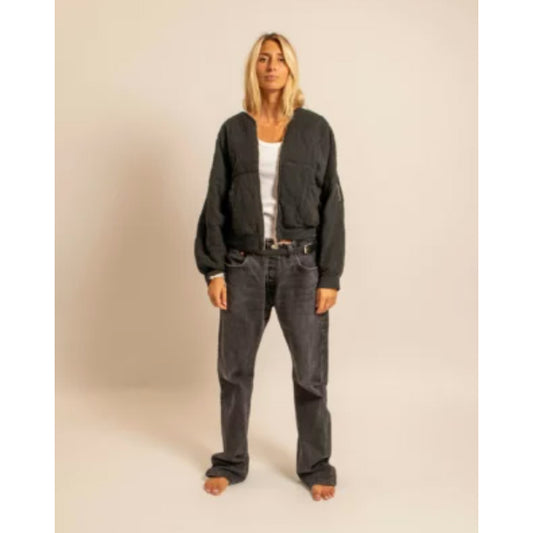 Bomber-kimono "Daytona" - Noir