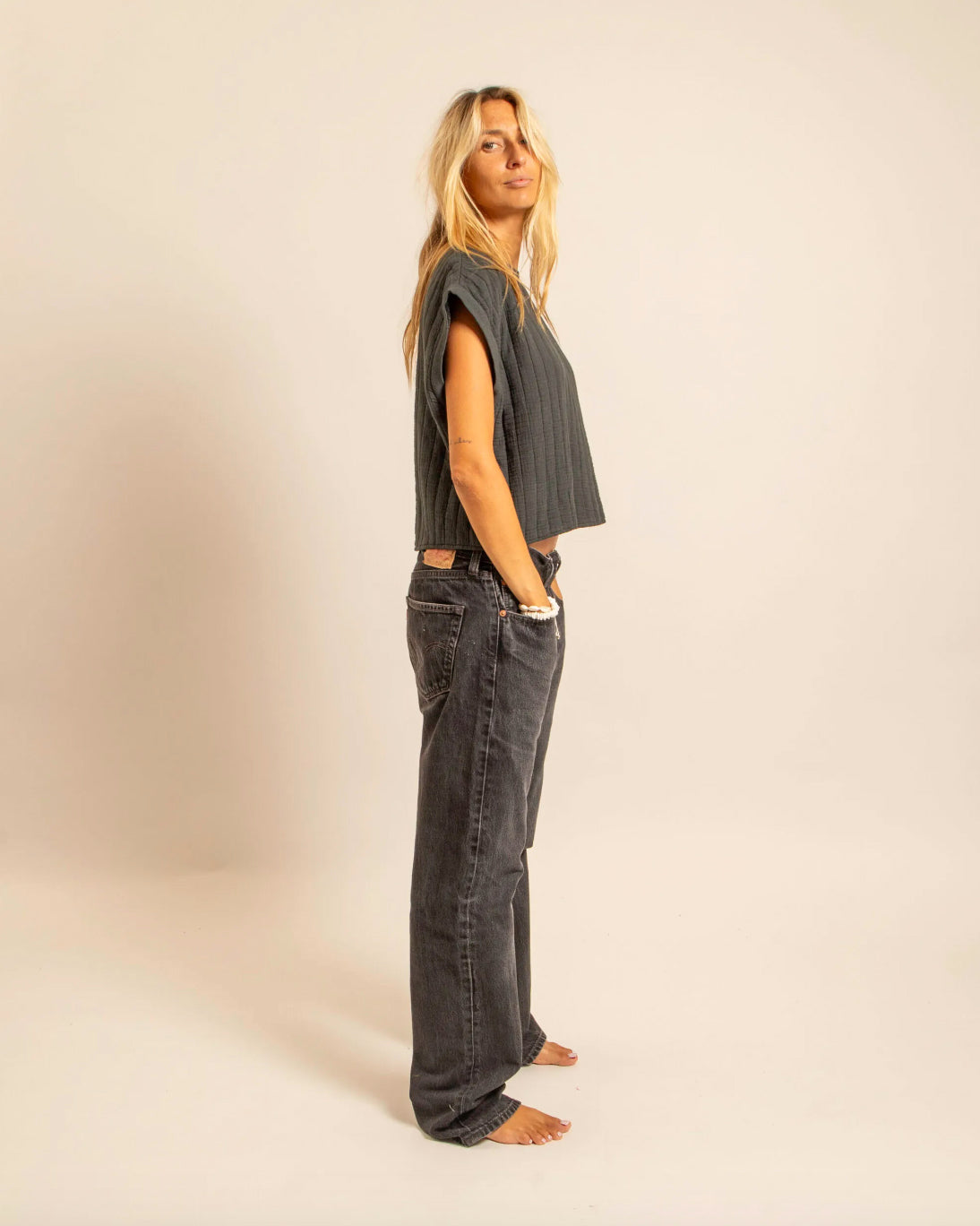 Top "Manhattan" - Anthracite