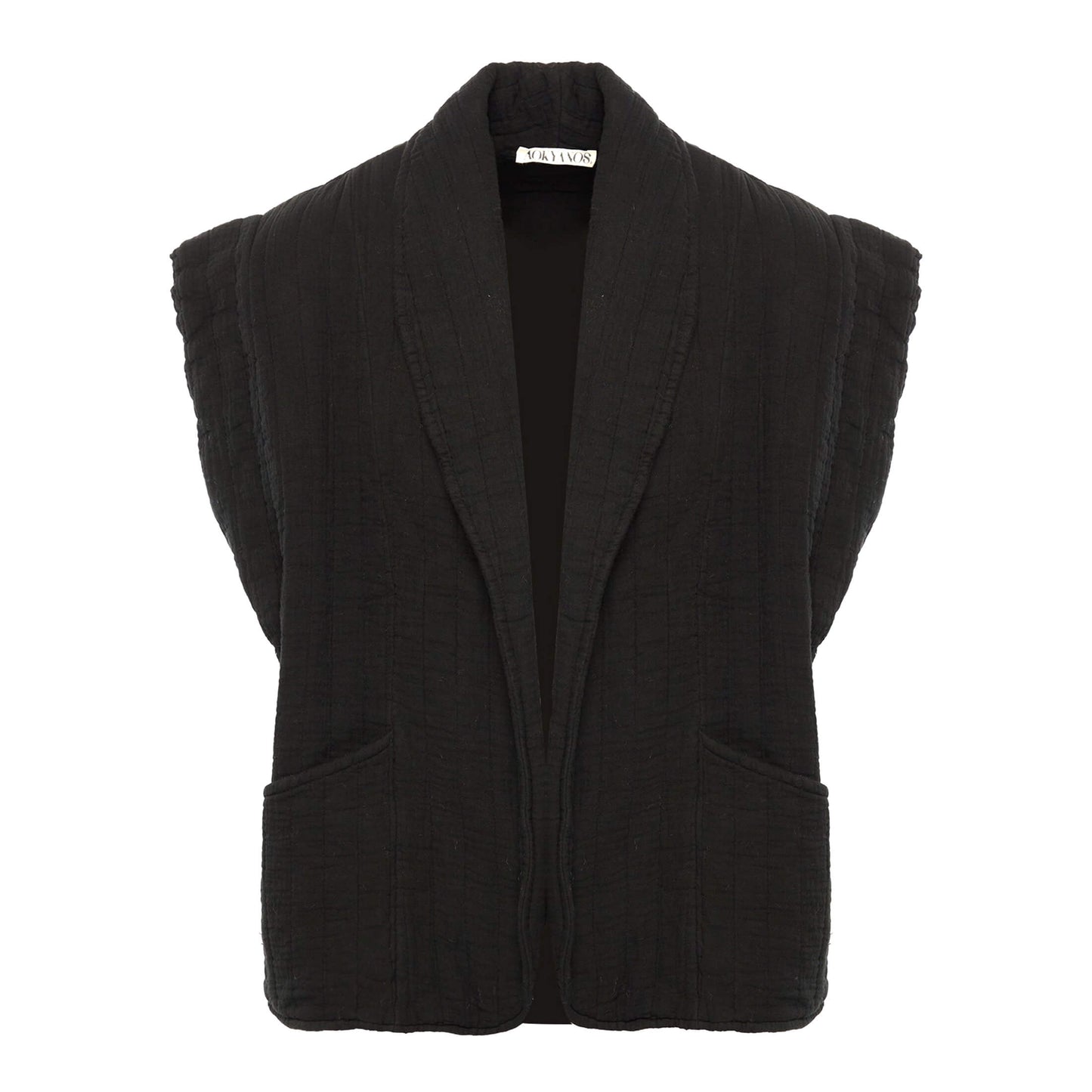 Veste sans manches "Brooklyn" - Noir