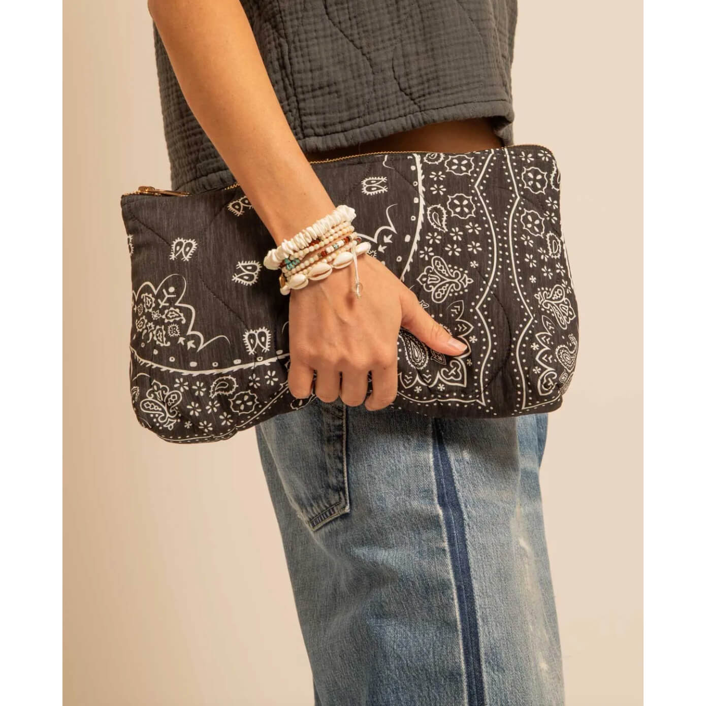 Pochette "Orlando Bandana" - Anthracite