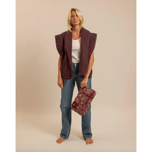 Pochette "Orlando Bandana" - Bordeaux