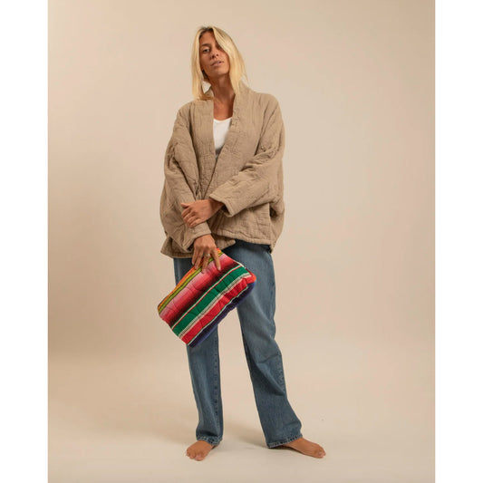 Pochette "Orlando" - rayure Mexicaine