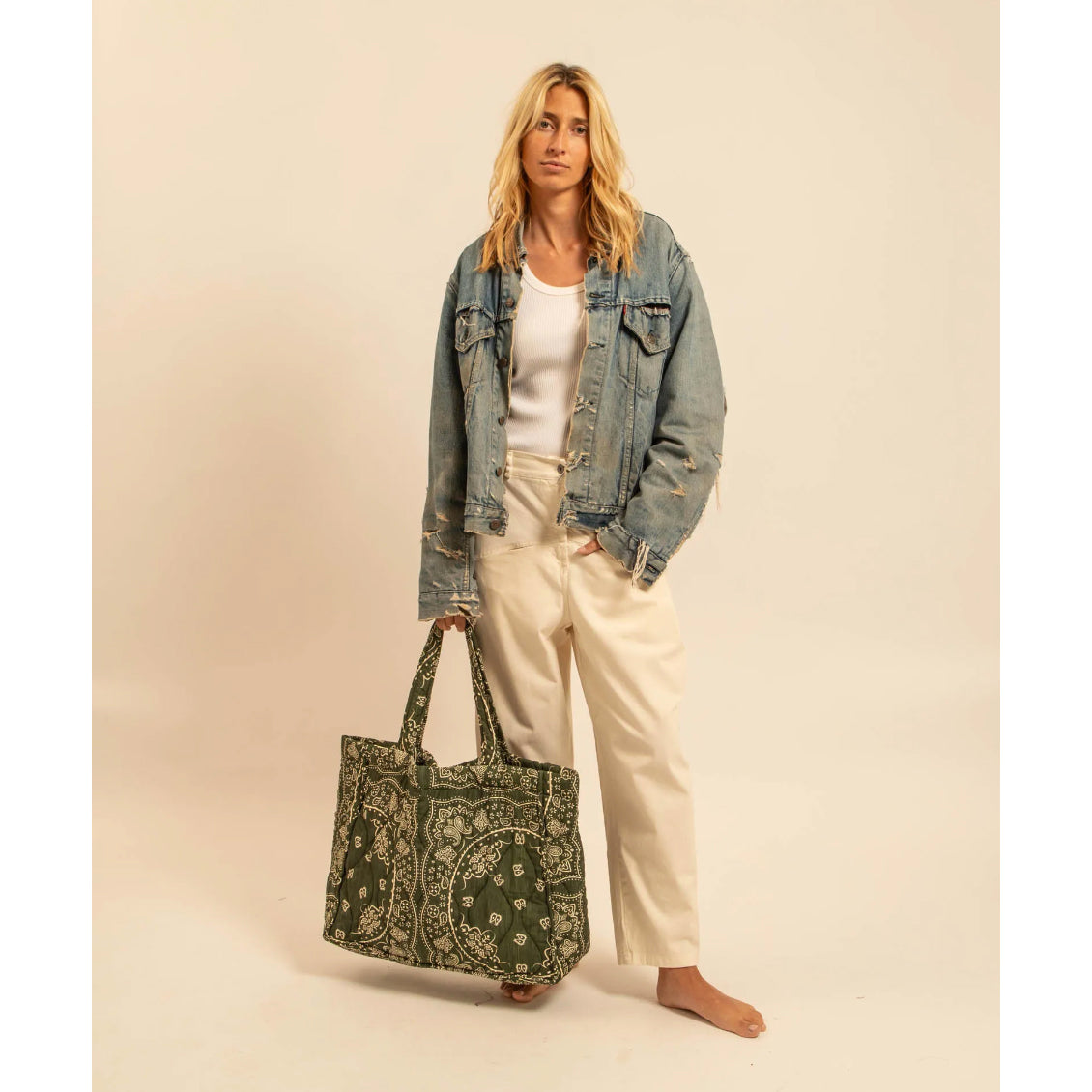 Sac "Philadelphie Bandana" - Kaki