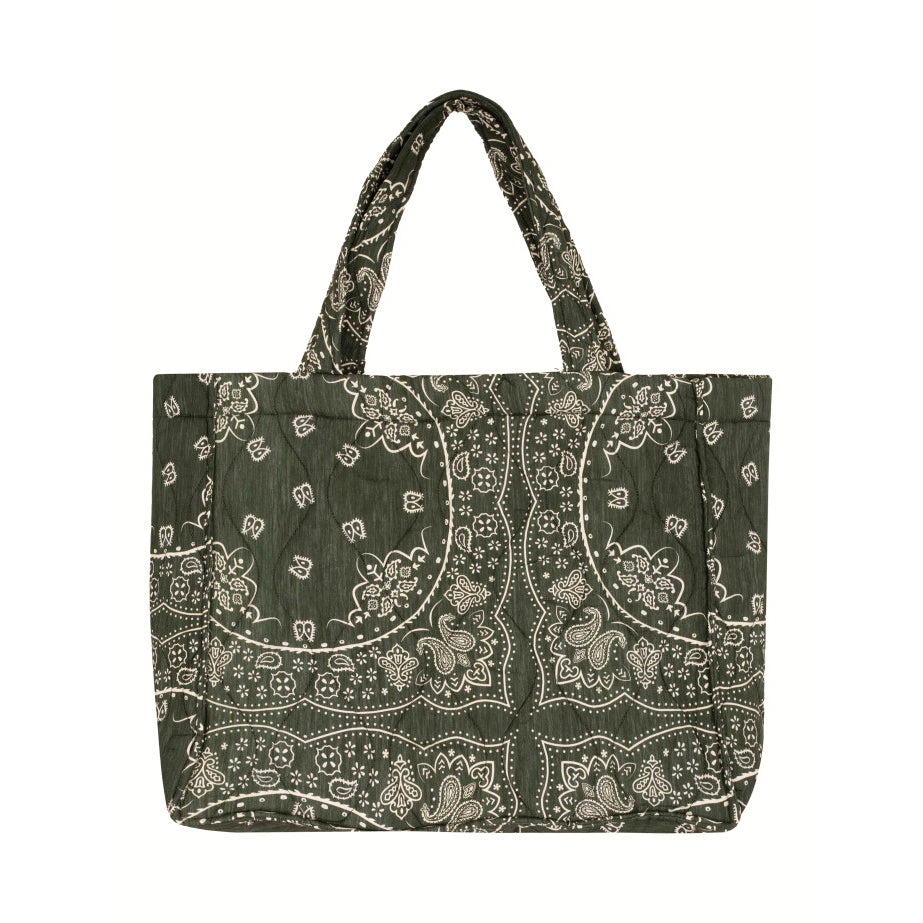 Cabas "Philadelphie Bandanas" - Kaki