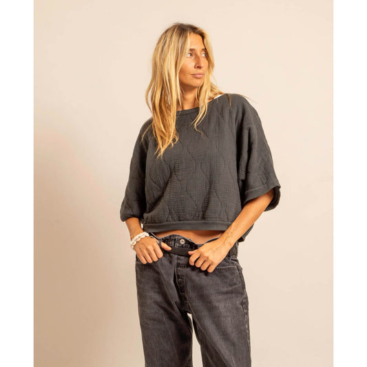 Sweat-shirt "Seattle" - Anthracite