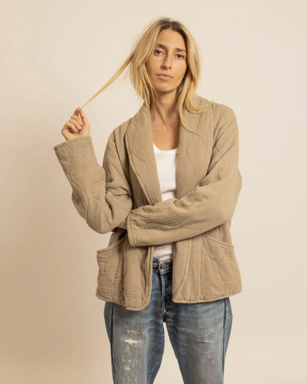 Veste "Cuba" - Beige