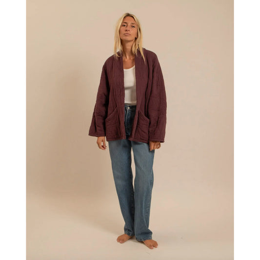 Kimono "Chicago" - Bordeaux