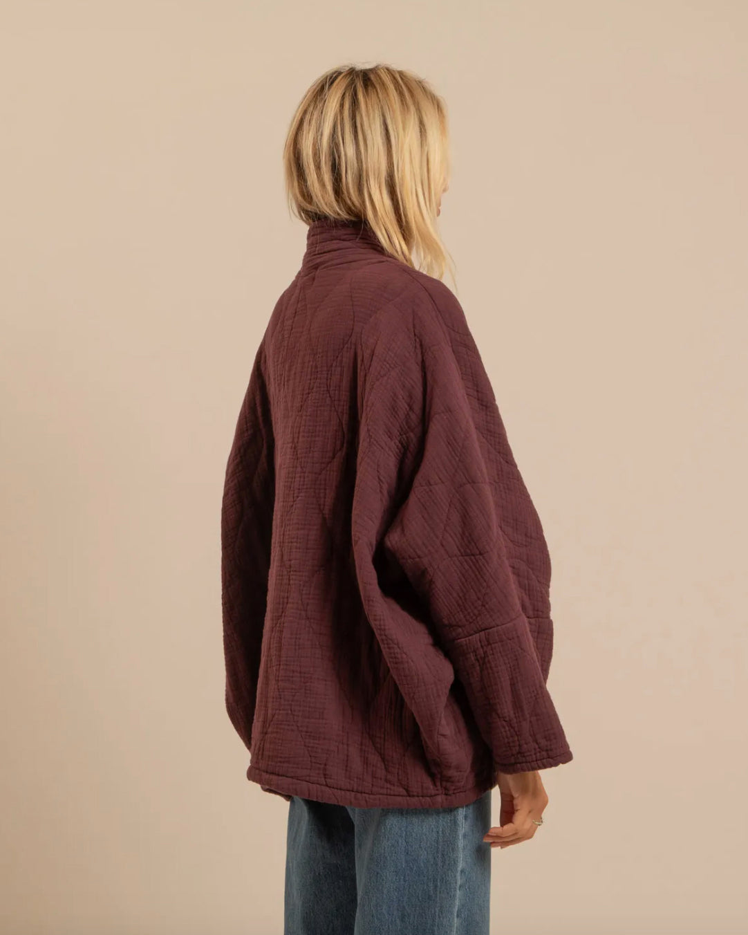 Kimono "Chicago" - Bordeaux