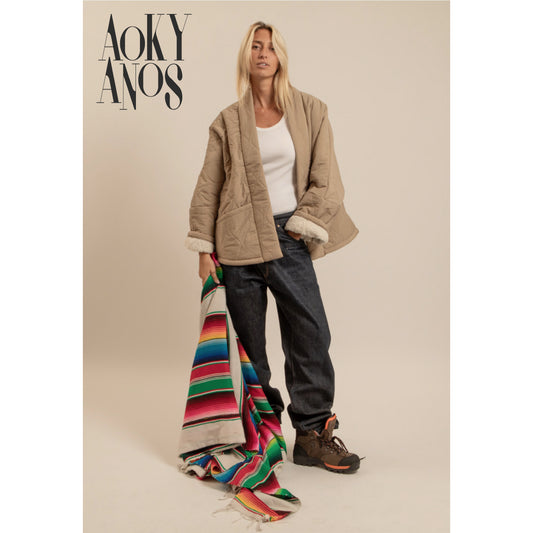 Kimono "Chicago Nylon" - Beige