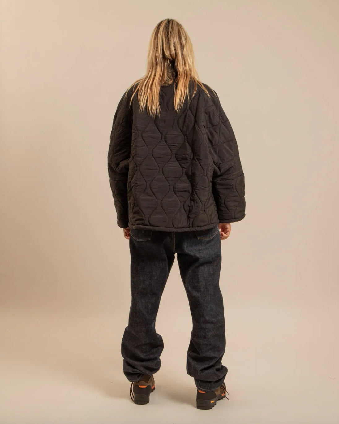 Kimono "Chicago Nylon" - Noir