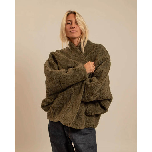 Kimono "Chicago Sherpa" - Kaki