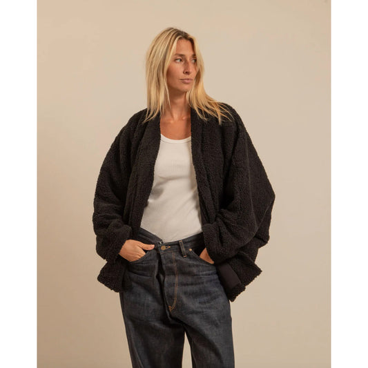 Kimono "Chicago Sherpa" - Noir