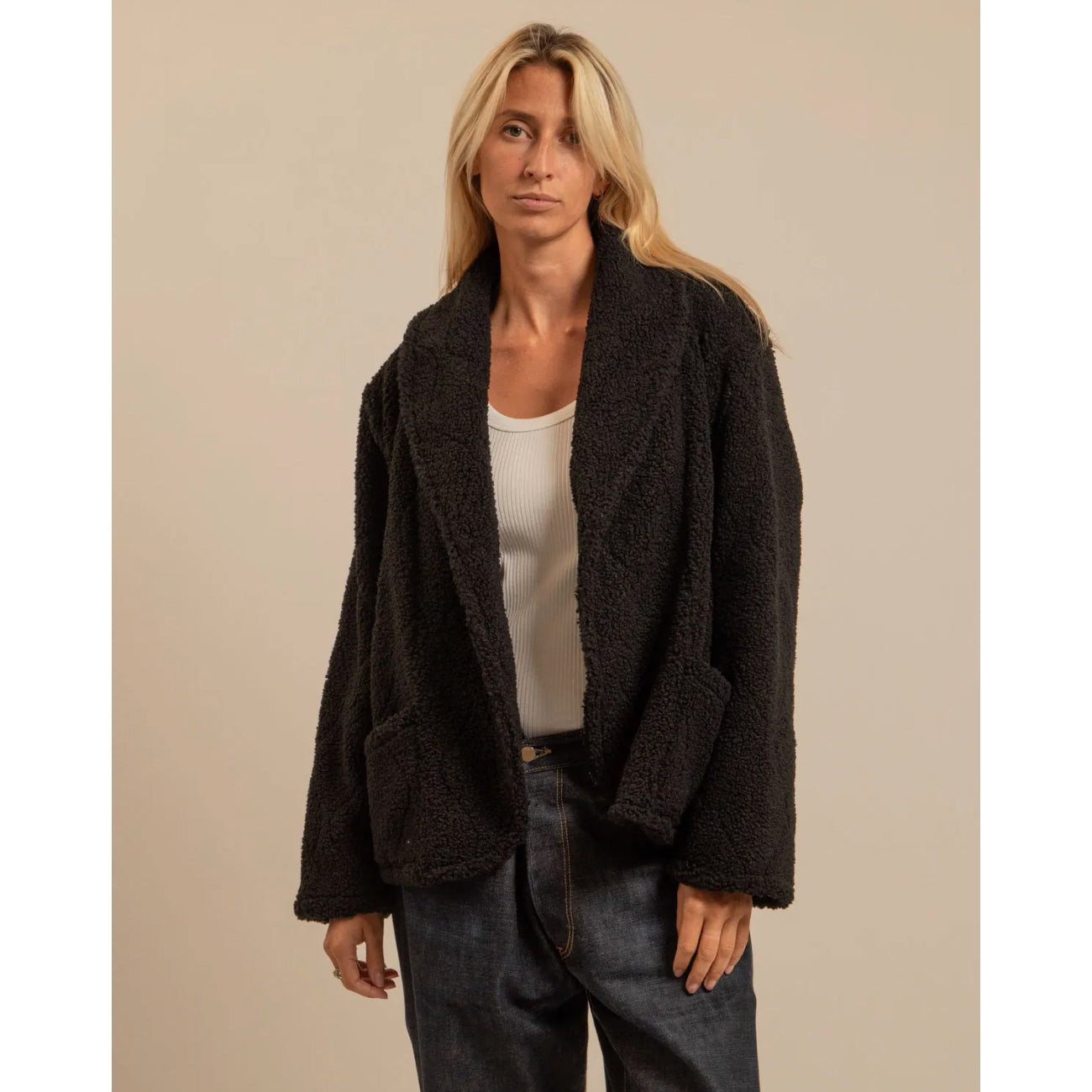 Veste "Cuba Sherpa" - Noir