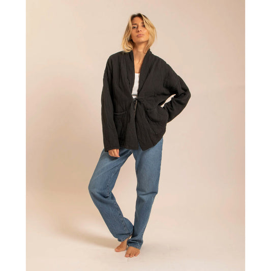 Kimono "Silverlake" - Noir