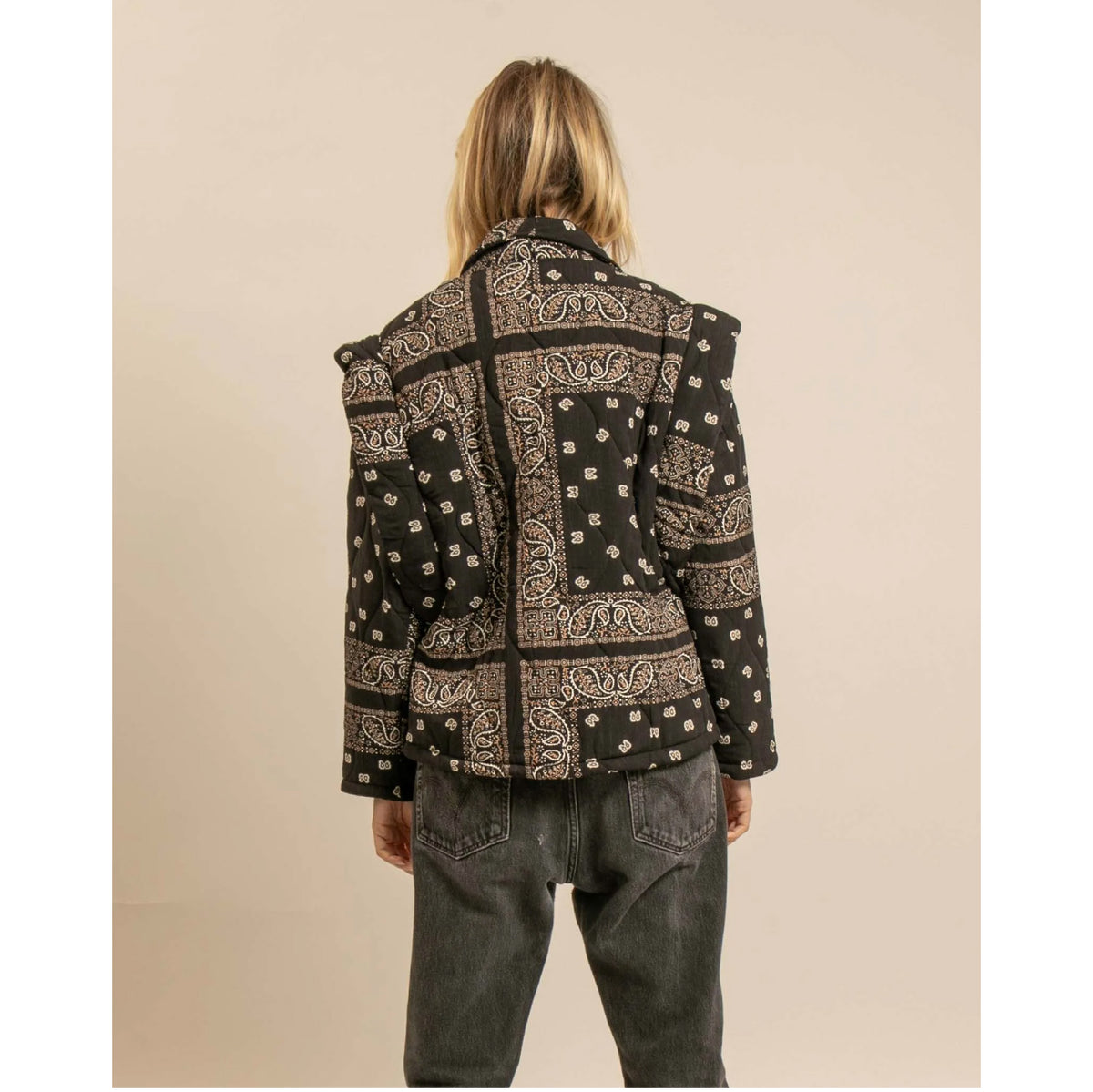Veste "San Francisco" - Bandana noir