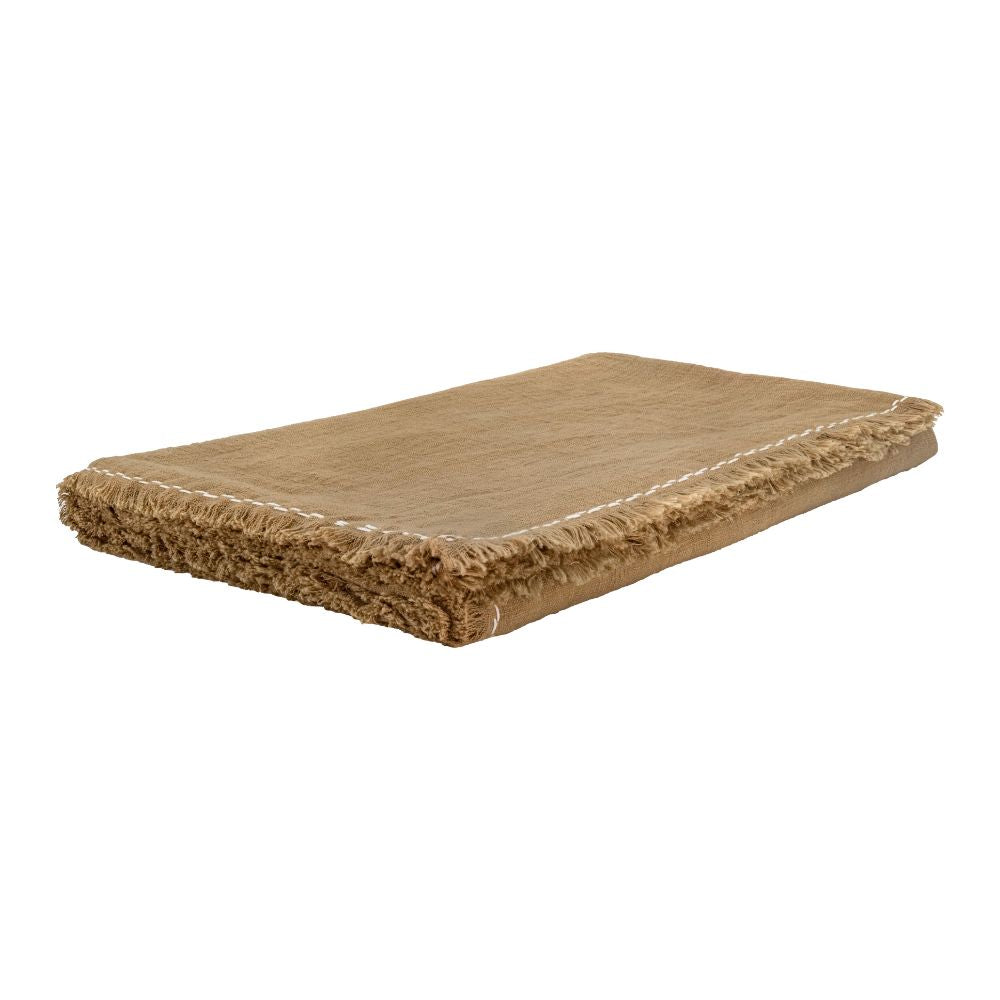 Nappe coton flammé "Matrijana2" - Granola