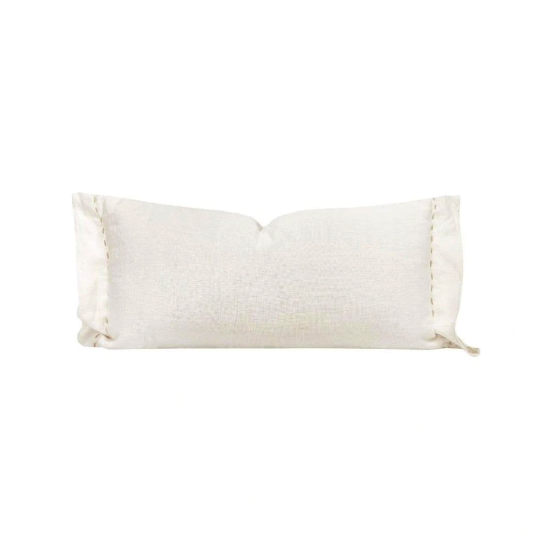 Coussin "Comics" lin brodé - Snowy