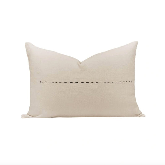 Coussin "Copper" lin brodé - Songe