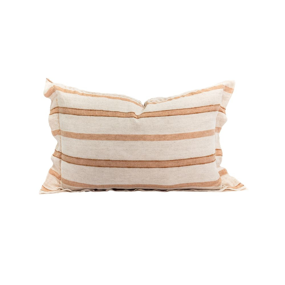 Coussin "Primerose" lin & coton