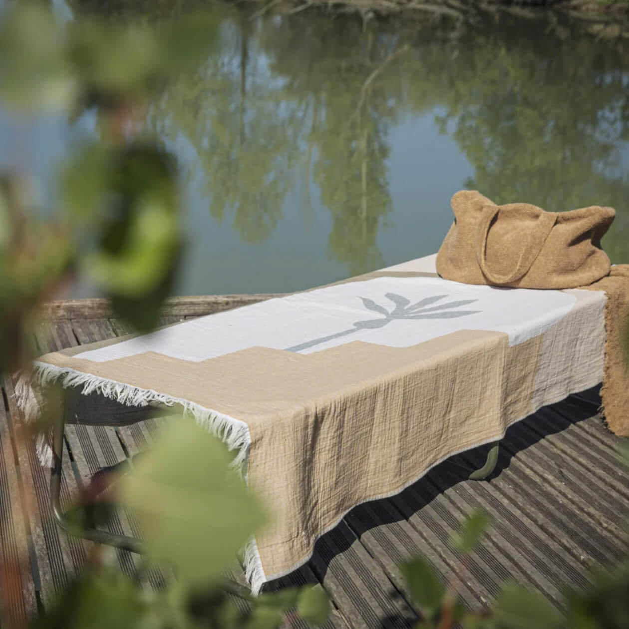 Fouta/Drap de plage "Texas" - Tequila