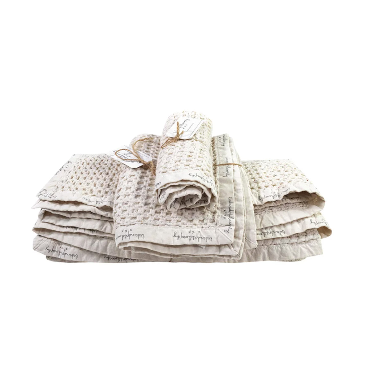 Drap de bain "Mireille" - Ecru