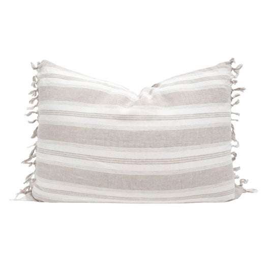 Taie d'oreiller lin & coton "Riad" X2