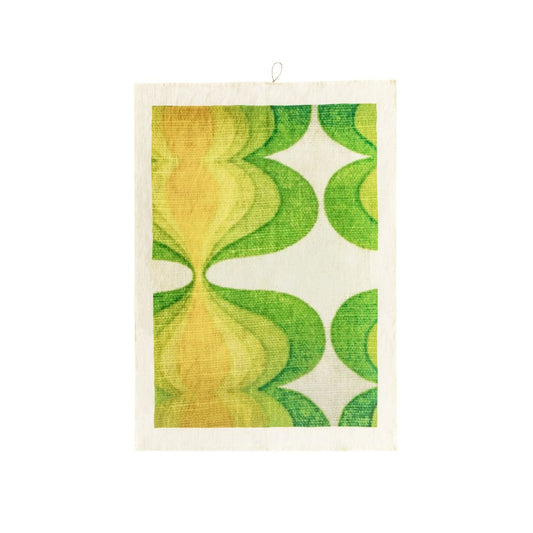 Torchon "Cocotte" lin & coton - Cardamome