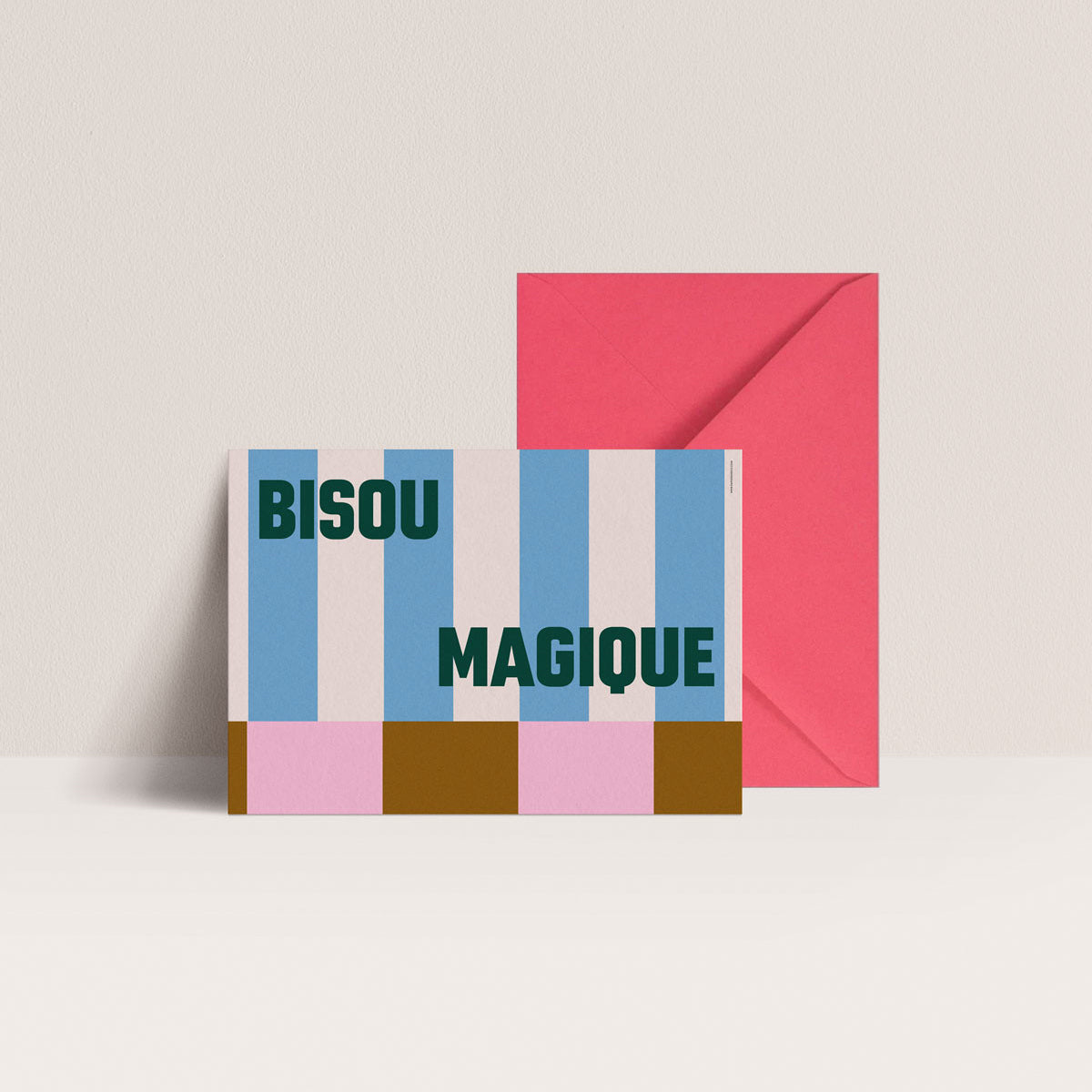 Carte "Bisou Magique"
