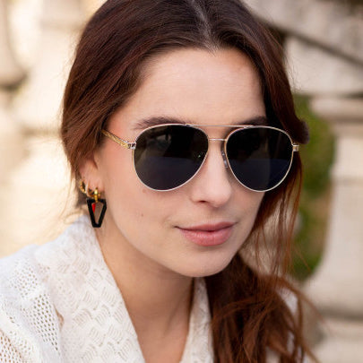 Lunettes "Maverick" - Or/vert