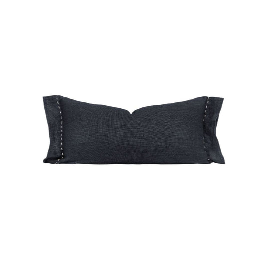 Coussin "Comics" lin brodé - Eclipse