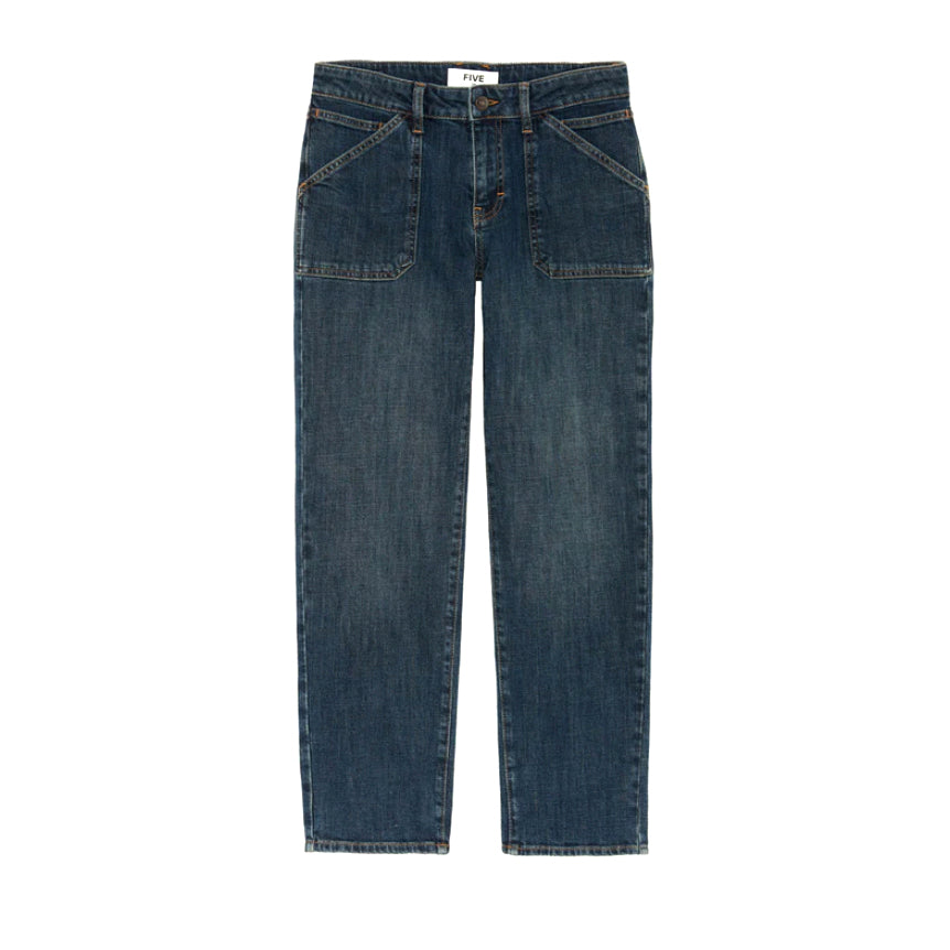 Jean worker "Lourdes" - Dark blue