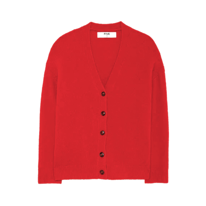 Gilet alpaga stretch "Cherry"