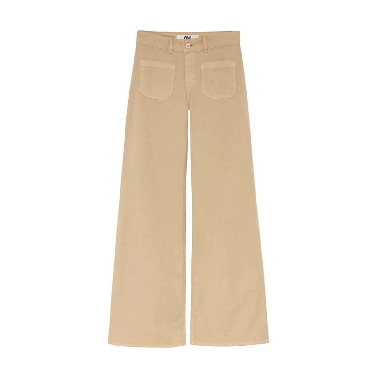 Pantalon large "Lucia" - Oatmeal