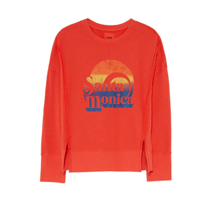 Sweat "Santa Monica" - Coral