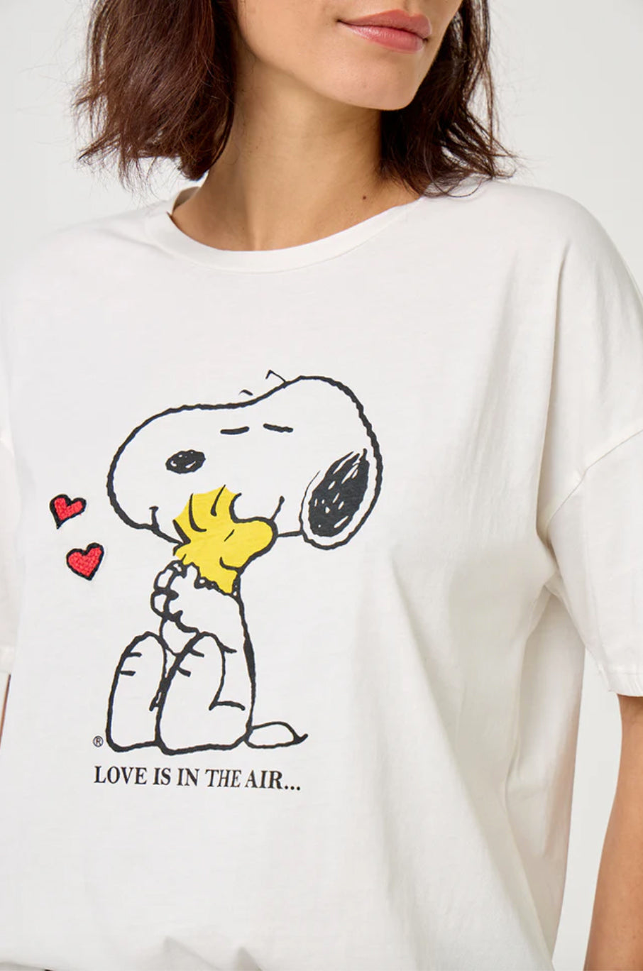 Tee-shirt "Snoopy Love" - Ricotta