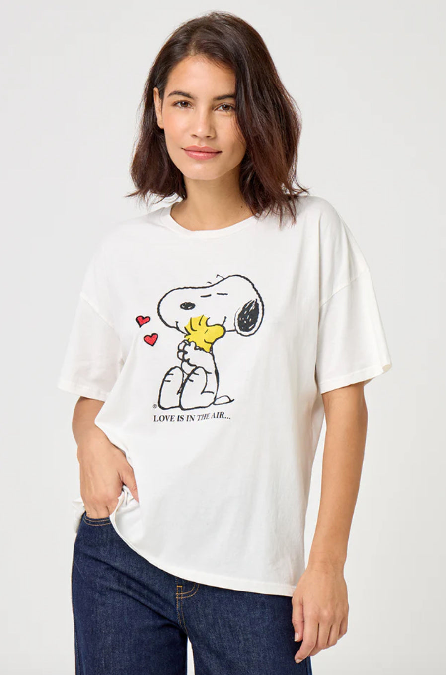 Tee-shirt "Snoopy Love" - Ricotta