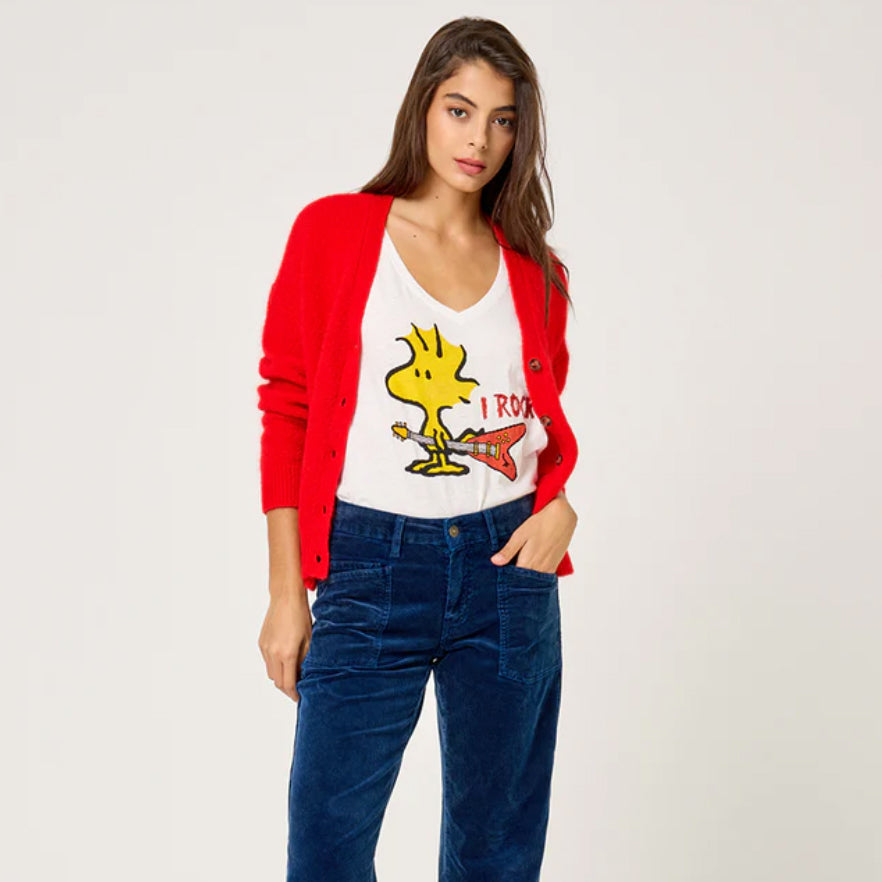 Tee-shirt "Woodstock Rock" - Blanc