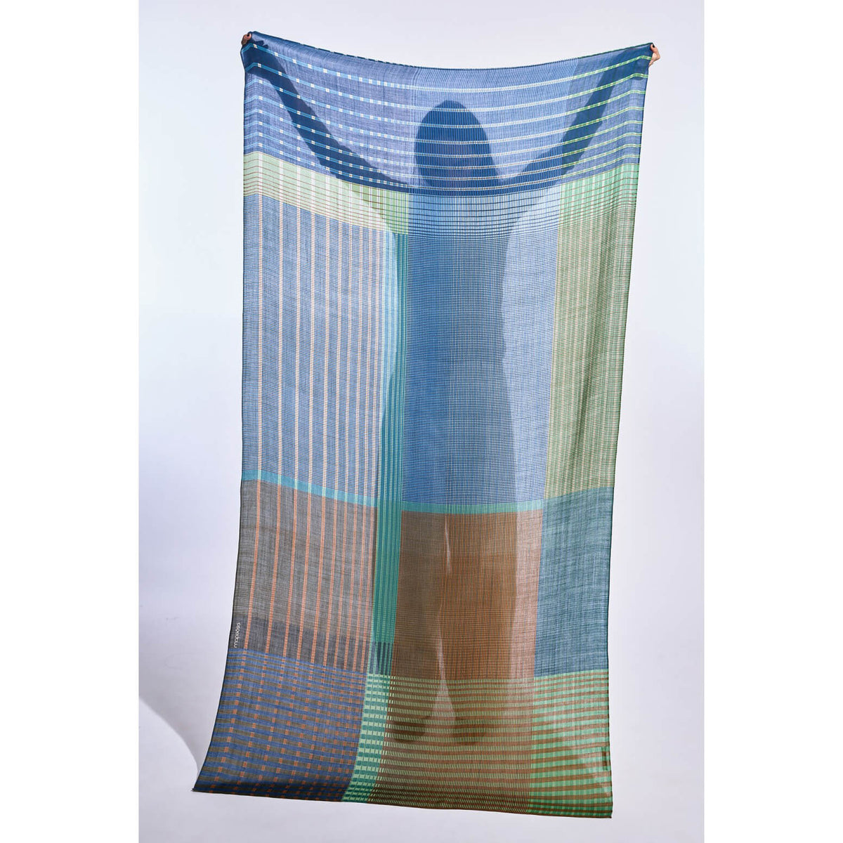 Étole laine "Vibrant" - Amazone