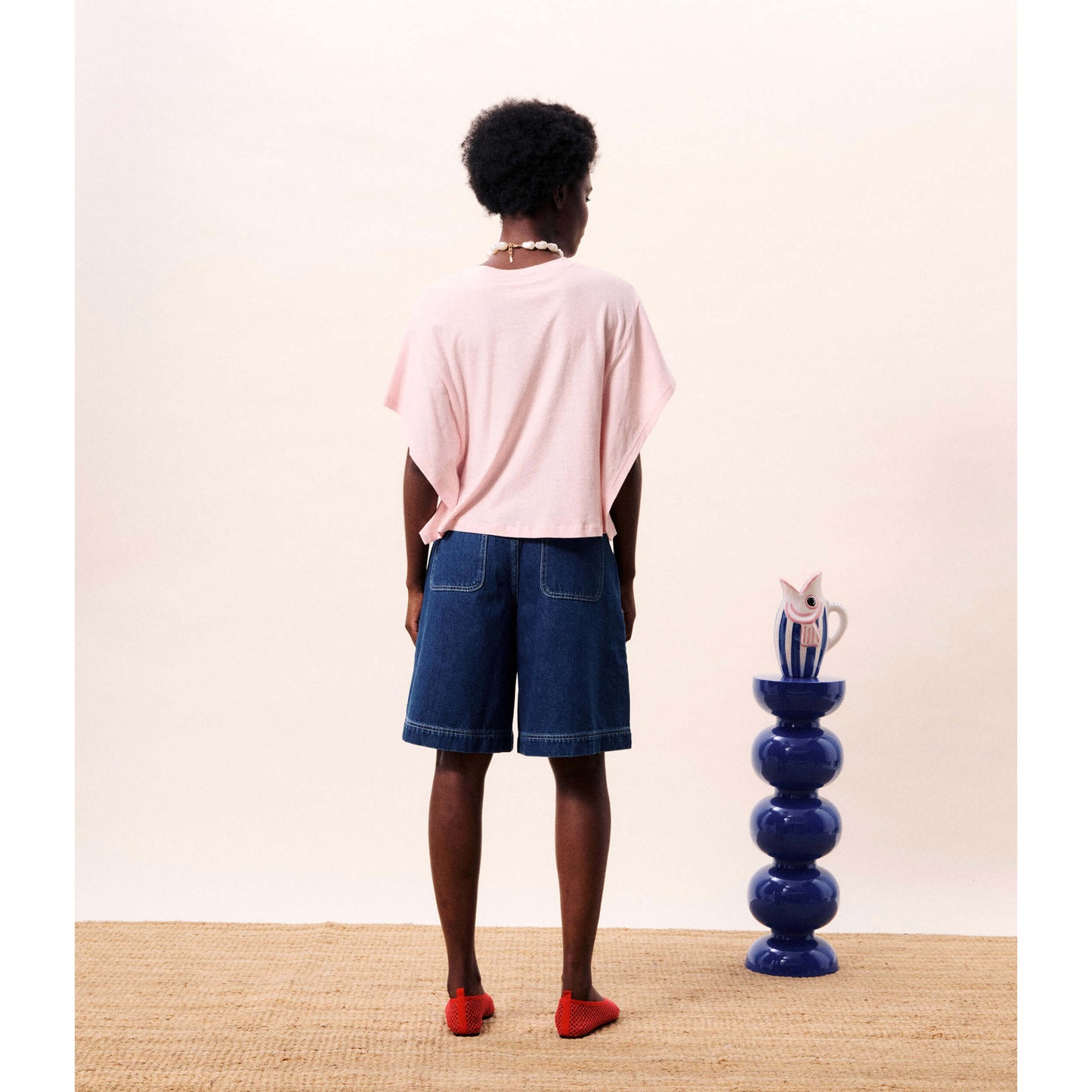 Tee-shirt "Briselia" - Rose pâle