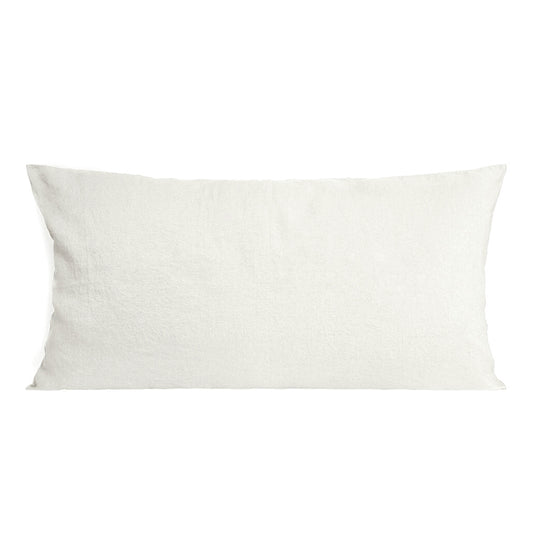 Housse de coussin XL lin lavé & coton "Limy"