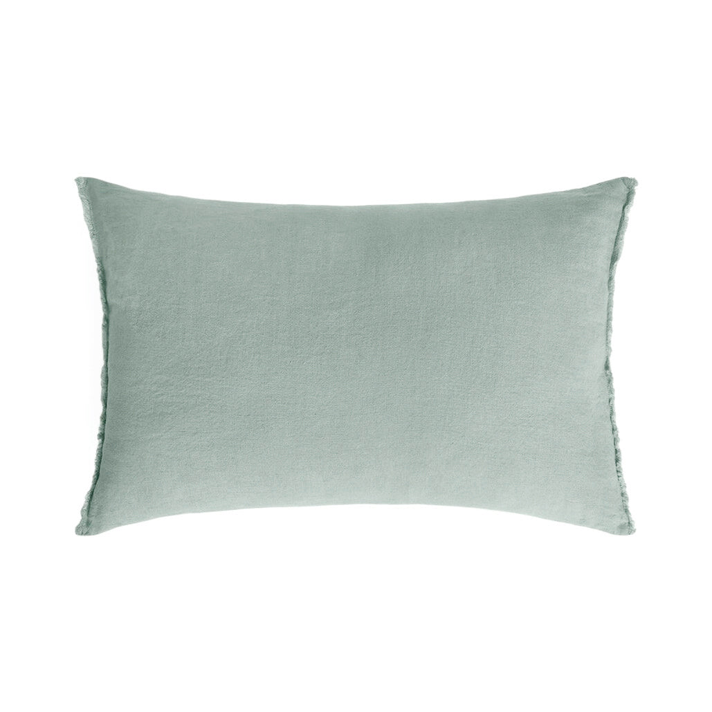 Housse de coussin lin lavé & coton "Limy"