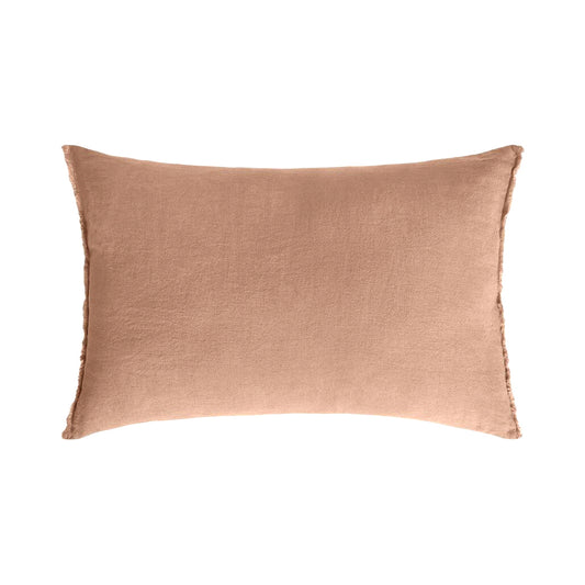 Housse de coussin lin lavé & coton "Limy"