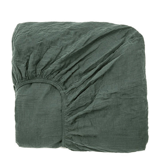 Drap housse double voile "Dili"