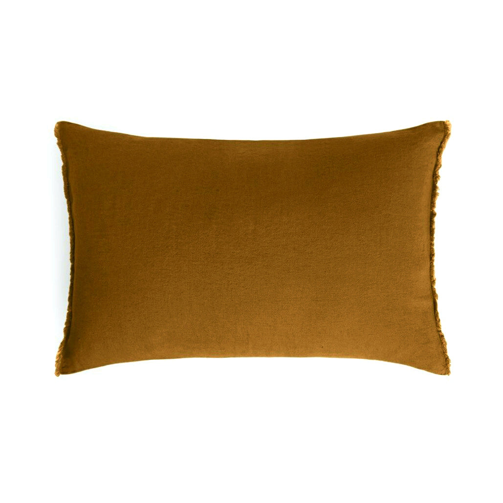 Coussin "Viti" lin lavé